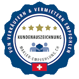 Von Verkäufern & Vermietern empfohlen