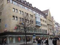 Wohnimmobilie Miete Büro/Praxis Vermietung von ca. 1.500 m² Praxisfläche in Nürnberger Fußgängerzone an eine Tagesklinik.