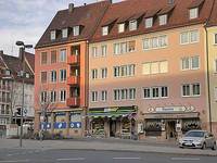 Wohnimmobilie Miete Gastronomie/Hotel/Pension Vermietung einer Schnellrestaurantkette in der Nürnberger Innenstadt. Projektierung und Umbau erfolgte über unseren Architekten.