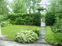 Wohnimmobilie Miete Erdgeschosswohnung 2-Zimmer Terrassenwohnung mit Garten und Einbauküche in charmanter Wohngegend in Karlsfeld