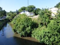 Wohnimmobilie Kauf Erdgeschosswohnung Neubauwohnung mit Blick auf die Weschnitz
