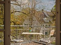 Wohnimmobilie Miete Etagenwohnung Edles Apartment mit sensationellem Balkon in Nymphenburg - Gern