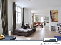 Wohnimmobilie Miete Penthousewohnung/Loft/Maisonette VERMIETET wurde eine geräumige Loftwohnung im über zwei Etagen. Die Wohnung liegt im ruhigen Innenhof eines gepflegten Mehrfamilienhauses in Friedr