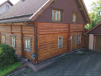 Wohnimmobilie Kauf Einfamilienhaus Charmantes Holzhaus in ruhiger Lage von Züsch
