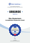 Urkunde 2025